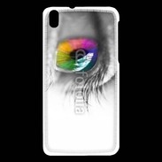 Coque HTC Desire 816 Oeil Multicouleurs 75