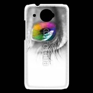Coque HTC Desire 601 Oeil Multicouleurs 75