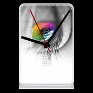 Pendule de bureau Oeil Multicouleurs 75