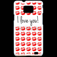 Coque Samsung Galaxy S2 I love you 250