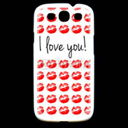 Coque Samsung Galaxy S3 I love you 250