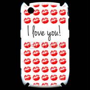 Coque Blackberry 8520 I love you 250