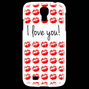 Coque Samsung Galaxy S4 I love you 250