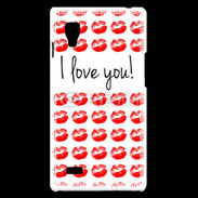 Coque LG Optimus L9 I love you 250