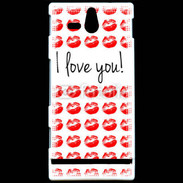 Coque Sony Xperia U I love you 250