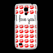 Coque Samsung Galaxy S4mini I love you 250
