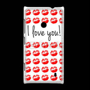 Coque Nokia Lumia 520 I love you 250