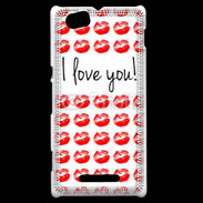Coque Sony Xperia M I love you 250
