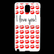 Coque Samsung Galaxy Note 3 I love you 250