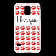 Coque Samsung Galaxy S5 I love you 250
