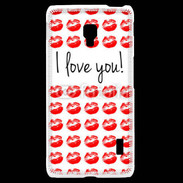 Coque LG F6 I love you 250
