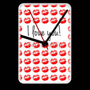 Grande pendule murale I love you 250