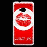 Coque HTC One I love you 350