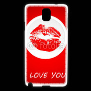 Coque Samsung Galaxy Note 3 I love you 350