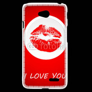 Coque LG L70 I love you 350