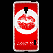 Coque LG F6 I love you 350