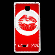 Coque LG F5 I love you 350