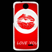 Coque HTC Desire 310 I love you 350