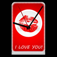 Pendule de bureau I love you 350