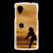 Coque LG Nexus 5 Volleyball Passion 55