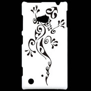 Coque Nokia Lumia 720 Salamandre tribal noir 550