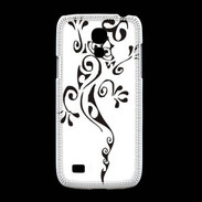 Coque Samsung Galaxy S4mini Salamandre tribal noir 550