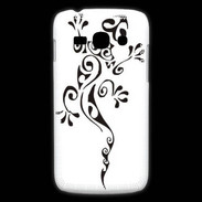 Coque Samsung Galaxy Ace3 Salamandre tribal noir 550
