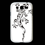 Coque Samsung Galaxy Grand Salamandre tribal noir 550
