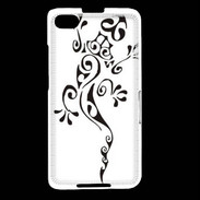 Coque Blackberry Z30 Salamandre tribal noir 550