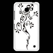 Coque Nokia Lumia 630 Salamandre tribal noir 550