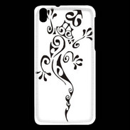 Coque HTC Desire 816 Salamandre tribal noir 550