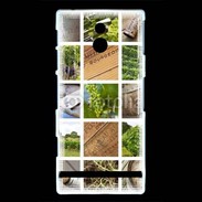 Coque Sony Xperia P Collection vignoble 125