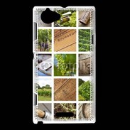 Coque Sony Xperia L Collection vignoble 125