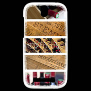 Coque HTC One SV Vin, bouteille, millésime 25