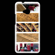 Coque HTC One Vin, bouteille, millésime 25