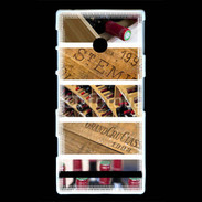 Coque Sony Xperia P Vin, bouteille, millésime 25