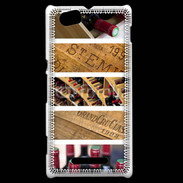 Coque Sony Xperia M Vin, bouteille, millésime 25