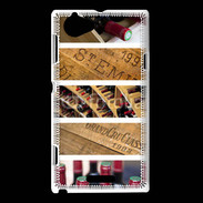 Coque Sony Xperia L Vin, bouteille, millésime 25