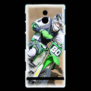 Coque Sony Xperia P Motocross 4