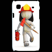 Coque Samsung Galaxy S Je suis Pompier