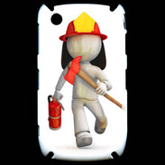Coque Blackberry 8520 Je suis Pompier