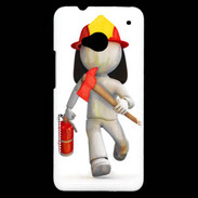 Coque HTC One Je suis Pompier