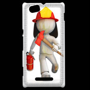 Coque Sony Xperia M Je suis Pompier