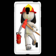 Coque LG F6 Je suis Pompier