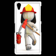 Coque Sony Xperia Z2 Je suis Pompier