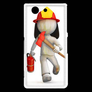 Coque Sony Xperia Z3 Compact Je suis Pompier