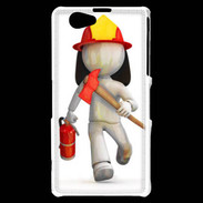 Coque Sony Xperia Z1 Compact Je suis Pompier
