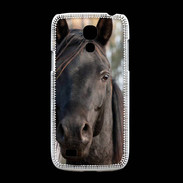 Coque Samsung Galaxy S4mini Tête de cheval noir