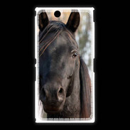Coque Sony Xpéria Z Ultra Tête de cheval noir