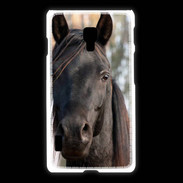 Coque LG L7 2 Tête de cheval noir